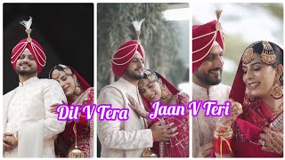 Gurnam Bhullar Pre Wedding Video l Dil V Tera Jaan V Teri l Latest Punjabi song 2023 [upl. by Suirtemid]