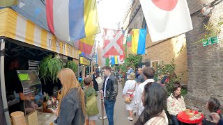 LONDON Maltby Market to Borough Market Walking Tour [upl. by Rubinstein]