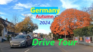 2024 Autumn drive tour in Germany  Bergstrasse [upl. by Jos]