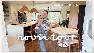 HOUSE TOUR my 3 bedroom 1500 sq ft beach home in Oceanside CA [upl. by Ruscio]