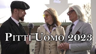 Pitti Uomo 2023  The people of Pitti 103 [upl. by Eatnuahc]