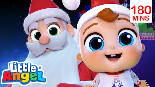 Jingle Bells ❄️  LITTLE ANGEL 😇  Lullabies amp Nursery Rhymes for Kids  Sleep Baby Songs [upl. by Kasey]