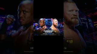 wwe BOBBY LASHLEY VS BROCK LESNAR elimination chamber [upl. by Philipson]