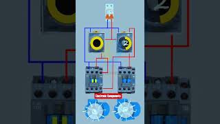 Delayed starts of two motor wiring connection diagram shots [upl. by Assirec]