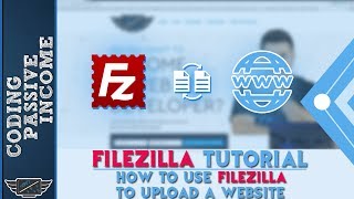 How To Use Filezilla Client FTP Tutorial [upl. by Marnie]