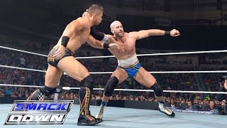 Cesaro vs The Miz SmackDown September 10 2015 [upl. by Suhpesoj]