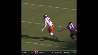 Courtland Sutton catches for a 26yard Gain vs Baltimore Ravens [upl. by Eppesuig]