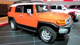 2014 Toyota FJ Cruiser  Exterior and Interior Walkaround  2014 Detroit Auto Show [upl. by Sherwood]