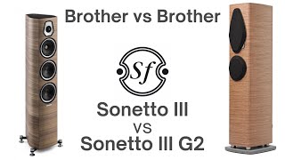 Brother VS Brother Sonetto III vs Sonetto III G2 [upl. by Mailand]