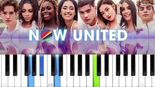 Now United  Beautiful Life Piano tutorial [upl. by Drawoh]