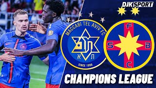 🔴 MACCABI TEL AVIV  FCSB 01  CALIFICARI UEFA CHAMPIONS LEAGUE  LIVE FCSB 2024 [upl. by Cirdahc]