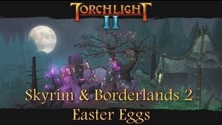 Torchlight 2  Skyrim amp Borderlands 2 Easter Eggs  Rooster Teeth [upl. by Caldera]