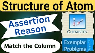 Structure of atom class 11 assertion and reason mcq ncert exemplar [upl. by Eural]