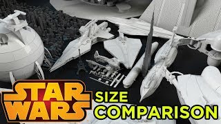 STAR WARS  Real Scale in 3D [upl. by Macdermot]