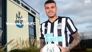 Kenedy  Welcome to Newcastle United  Skills amp Goals [upl. by Ellehsar]