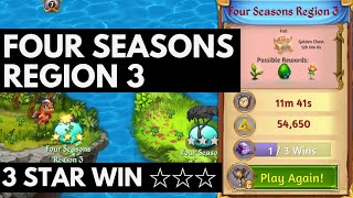 Merge Dragons Four Seasons Region 3 • 3 Stars On 1st Win ☆☆☆ [upl. by Angell]