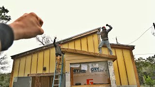 Building a Tiny Home Part 4 Tearing it Down [upl. by Htebazile]