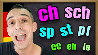 German Pronunciation for Beginners A1  Aussprache Basics A1 [upl. by Mcmullan961]