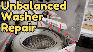 Fix Unbalanced Washing Machine [upl. by Ly]