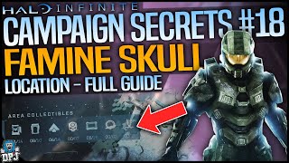 Halo Infinite DONT MISS THIS  Famine Secret Skull Location Guide [upl. by Kilbride]