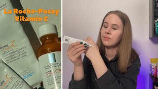 La RochePosay Vitamin C  Аптечная косметика  Обзор средств с витамином С [upl. by Aina]