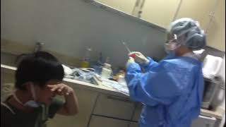 Having my swab test part 2 NASAL [upl. by Luz]