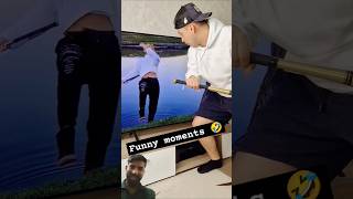 Funny moments 🤣 funny golf comedy golfswag golfer challenge golfplayer fun golferslife [upl. by Magen]