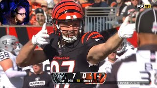 REACTING TO Las Vegas Raiders vs Cincinnati Bengals  2024 Week 9 Game Highlights [upl. by Elva]