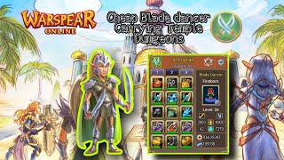 WARSPEAR ONLINE  CARRYING HARD TEMPLE DUNGEON BLADE DANCER GAMEPLAY [upl. by Letnwahs]