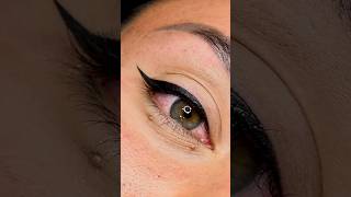 ¿Como hacer un delineado de ojos Perfecto  Chio Moreno Microblading beauty eyebrows eyeliner [upl. by Hsihsa]