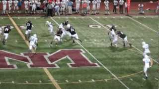 Mercer Island Football  Hook amp Ladder play to CENTER Alex Emanuels [upl. by Boulanger657]