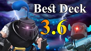 Best Deck  Mega Knight  Mini Pekka 36 cycle Ultimate Champions Clash Royale [upl. by Llyrpa477]