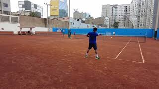 Lawn Tennis Exhibition  Lima Tennis Club [upl. by Cotter752]