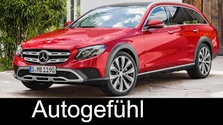 New Mercedes E‑Class All‑Terrain EKlasse crossover Preview ExteriorInterior [upl. by Ynatsed619]