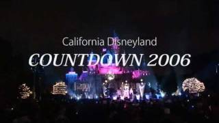 50th Anniversary Disneyland Anaheim new years eve Countdown2006 [upl. by Rosenkranz105]