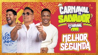 A MELHOR SEGUNDA AO VIVO DIRETO DA BARRA  Carnaval da Salvador 05022024  Salvador FM [upl. by Grunenwald]