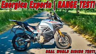 Electric Motorcycle Touring  Energica Experia  Range Test [upl. by Lleddaw]