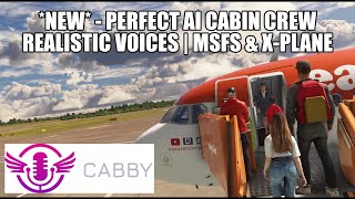 NEW AI Cabin Announcements  The Most Realistic Cabin AddOn  MSFS amp XPlane [upl. by Othella]