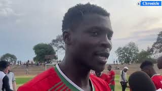 Striker Tymon Machope speaks after winning the league with Simba Bhora [upl. by Yole]