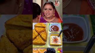 Rashi making Bread Pakoda 🍱🥪 shorts sathnibhanasathiya rashi [upl. by Edette]