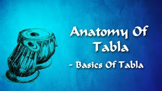 Anatomy Of Tabla  Basics of Tabla [upl. by Nottnerb]