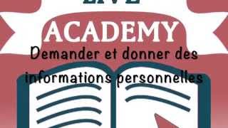 Donner et demander des informations personnelles en français [upl. by Mohandas]