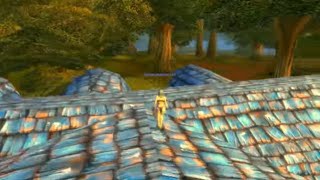 WoW Classic Exploration  On Top Of Goldshire Inn In 7 Seconds [upl. by Maggio]