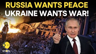 Putin Speech LIVE Russia didnt start the war in Ukraine rather wants to end it  WION LIVE [upl. by Ragan484]