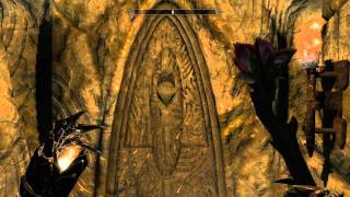 SKYRIM Saarthal Amulet door puzzle [upl. by Sargent]