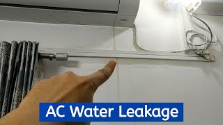 How To Fix Air Conditioner AC Water Leak [upl. by Augustin]