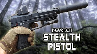 Ultimate Stealth Snipers Sidearm Novritsch SSX23 MK23 [upl. by Stephens872]