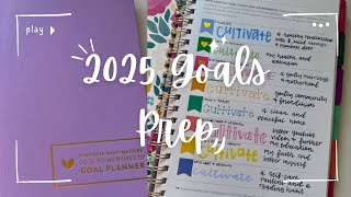 2025 Powersheets Prep Work  2025 Goal Planner  Cultivate What Matters [upl. by Nehepts]