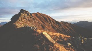 I Spent the Night on Top of a Mountain and It Was Crazy Sleep on a Mountain Challenge [upl. by Ahsiym]