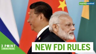 3 Point Analysis  What are Indias new FDI rules and why is China furious over it [upl. by Orv287]